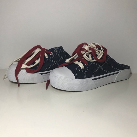 Chunky Denim Jean Slip On Sneakers 9.5 NWT - Picture 2 of 8